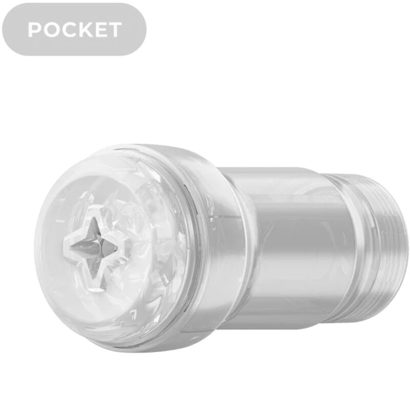KIIROO - FEEL POCKET STROKER CRYSTAL BY KIIROO TRANSPARENTE - Imagen 3