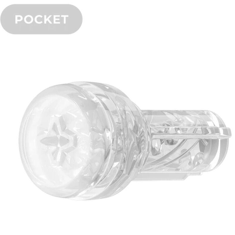 KIIROO - FEEL POCKET STROKER CRYSTAL BY KIIROO TRANSPARENTE - Imagen 4