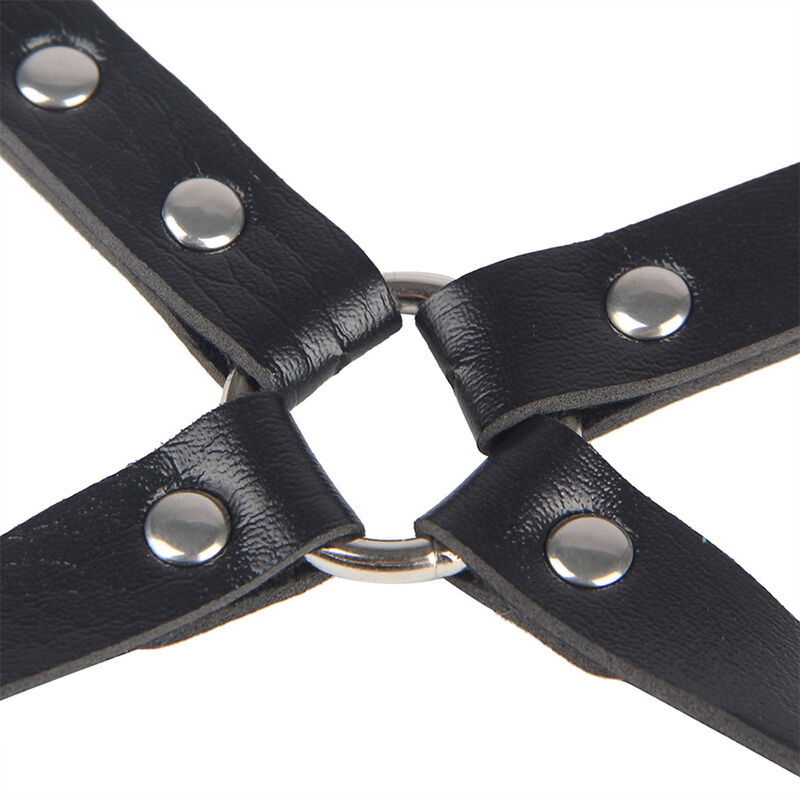 SUBBLIME - 953690 ESPOSAS CON CINTURÓN BONDAGE NEGRO TALLA ÚNICA - Imagen 9