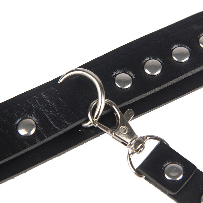SUBBLIME - 953690 ESPOSAS CON CINTURÓN BONDAGE NEGRO TALLA ÚNICA - Imagen 10