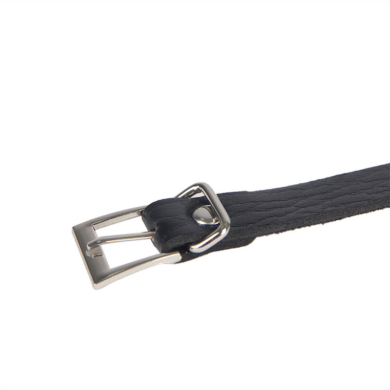 SUBBLIME - 953713 CINTURA PUNK BONDAGE FIBBIA METALLO NERA TAGLIA UNICA - immagine 8