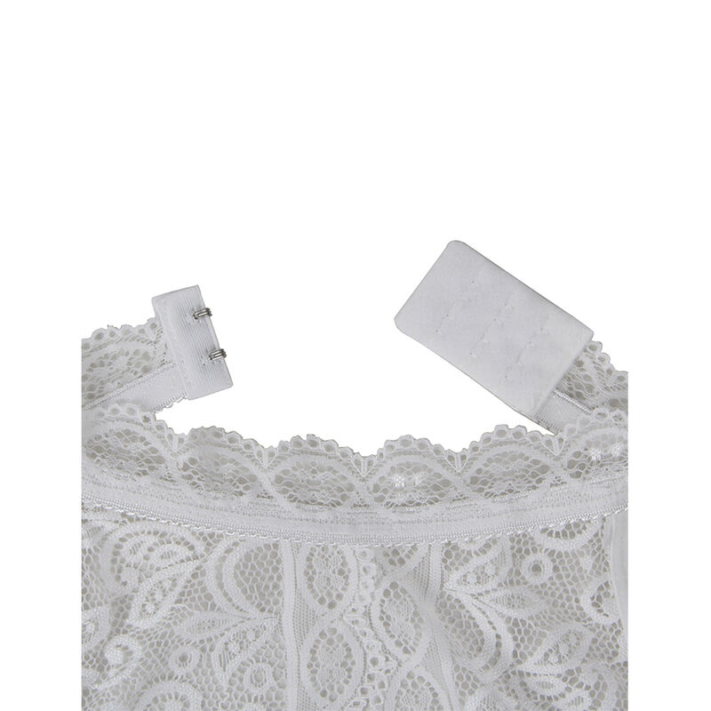 SUBBLIME - 953850 LACE BODYSUIT WHITE S/M - Image 7