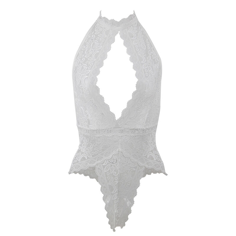 SUBBLIME - 953850 LACE BODYSUIT WHITE S/M - Image 9