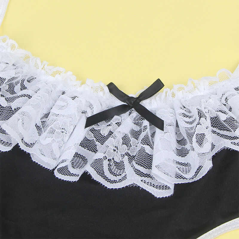 SUBBLIME - 954307 DISFRAZ DE CRIADA SEXY NEGRO/BLANCO S/M - Imagen 7
