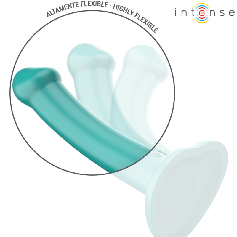 INTENSE - KATIE VIBRATEUR AVEC VENTOUSE 10 VIBRATIONS TÉLÉCOMMANDE BLEUE – Image 2