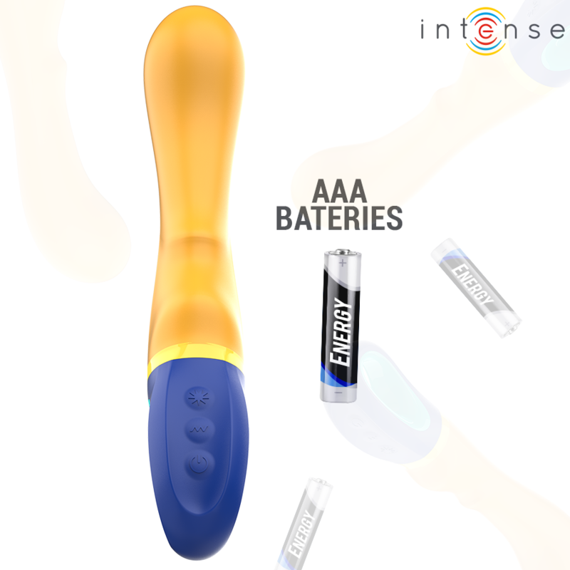 INTENSE - SHAGGY G-SPOT VIBRATOR YELLOW - Image 3