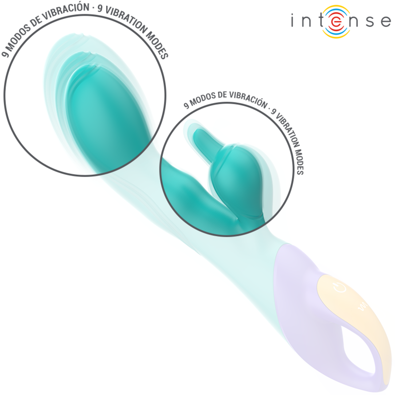 INTENSE - FRED RABBIT VIBRATOR BLUE - Image 2