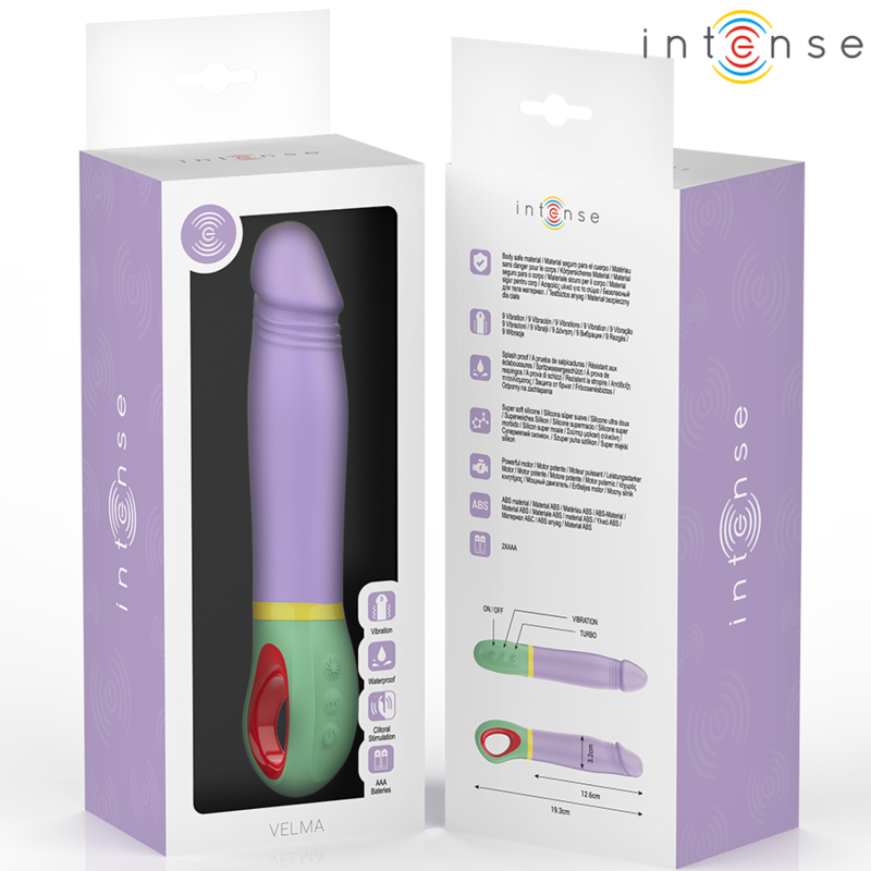 INTENSE - VIBRATEUR VIOLET CLASSIQUE VELMA – Image 2