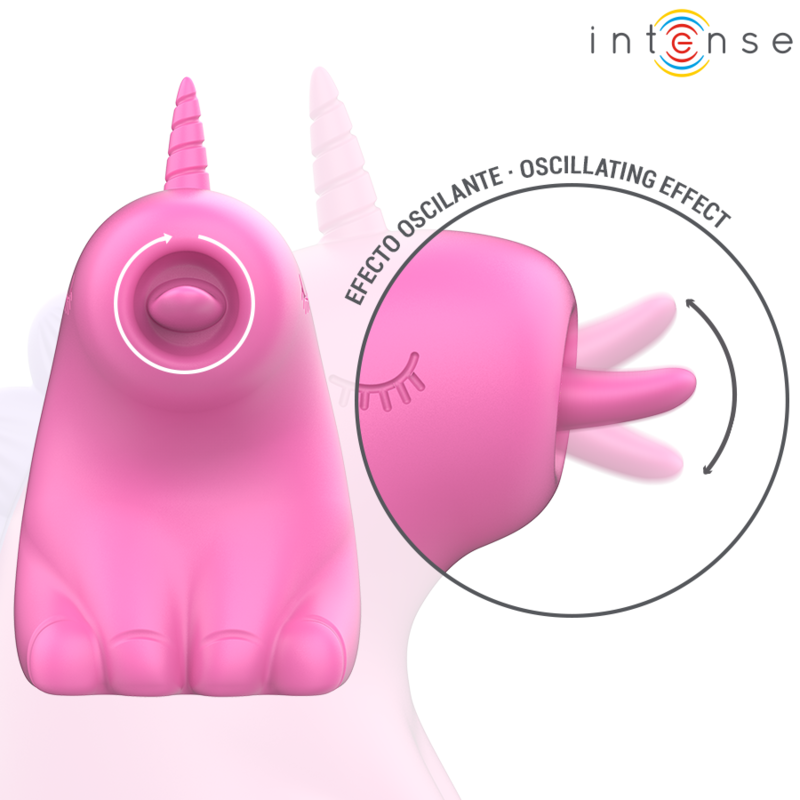 INTENSE - STIMULATEUR DE LANGUE ROTATIF À 360° PINKIE – Image 3
