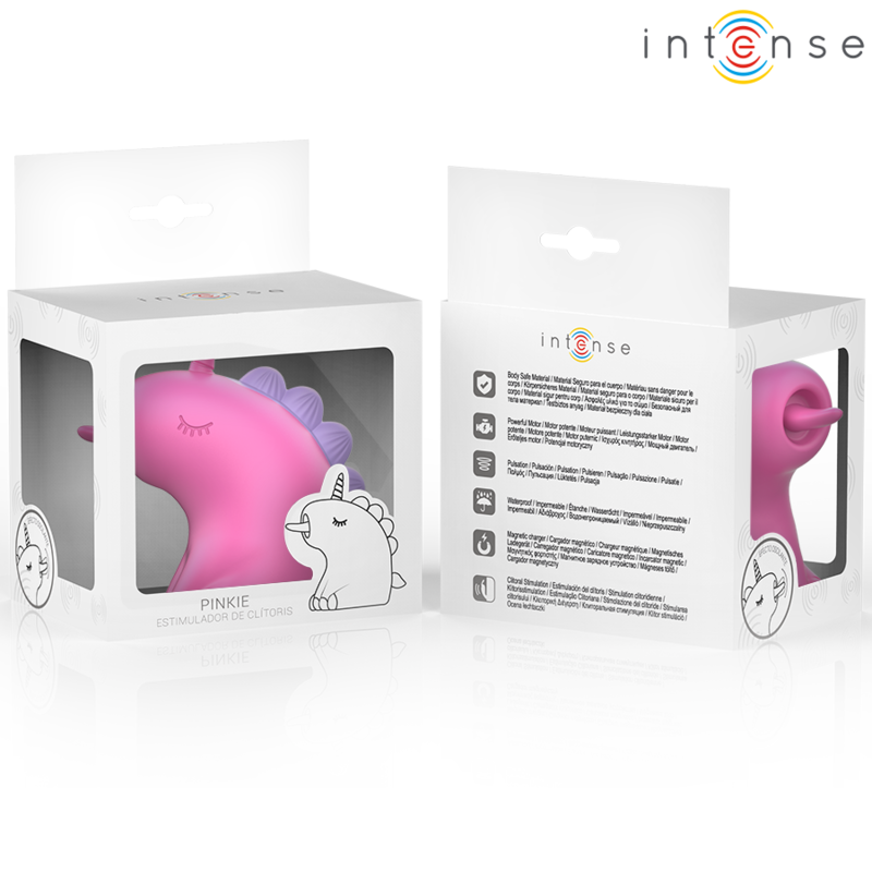 INTENSE - STIMULATEUR DE LANGUE ROTATIF À 360° PINKIE – Image 5