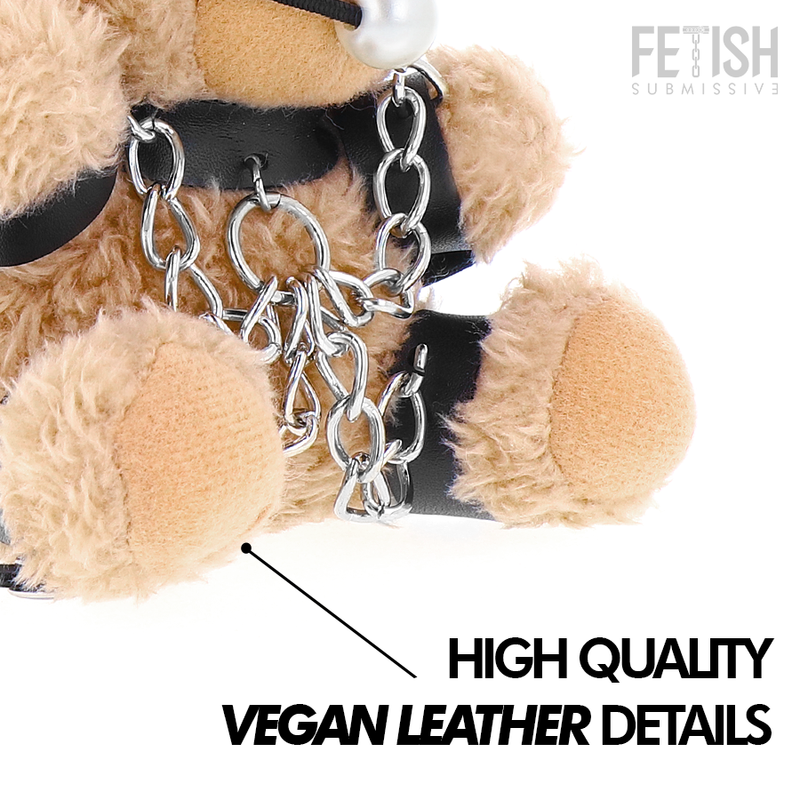 FETISH SUBMISSIVE - FOZZIE OSITO PELUCHE BDSM MODELO 3 - Imagen 6
