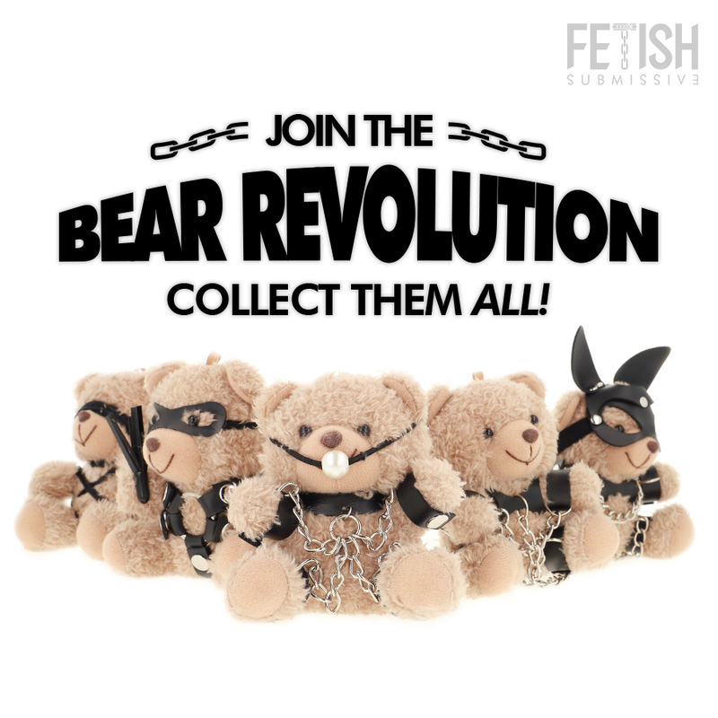 FETISH SUBMISSIVE - FOZZIE OSITO PELUCHE BDSM MODELO 3 - Imagen 2