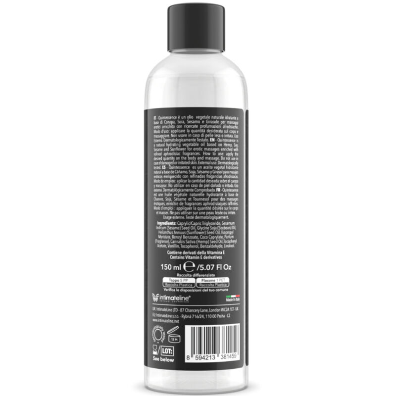 INTIMATELINE LUXURIA - HUILE DE MASSAGE CHOCOLAT 150 ML – Image 3