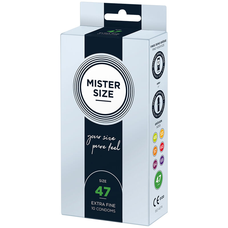 MISTER SIZE - CONDOMS SIZE XS 47 MM (10 UNITS) - Image 3