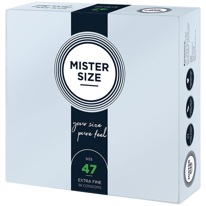 MISTER SIZE - CONDOMS SIZE XS 47 MM (36 UNITS) - Image 2