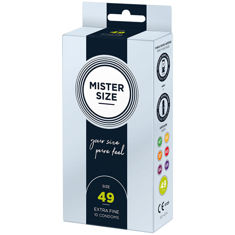 MISTER SIZE - PRESERVATIVOS TALLA S 49 MM (10 UNIDADES) - Imagen 3