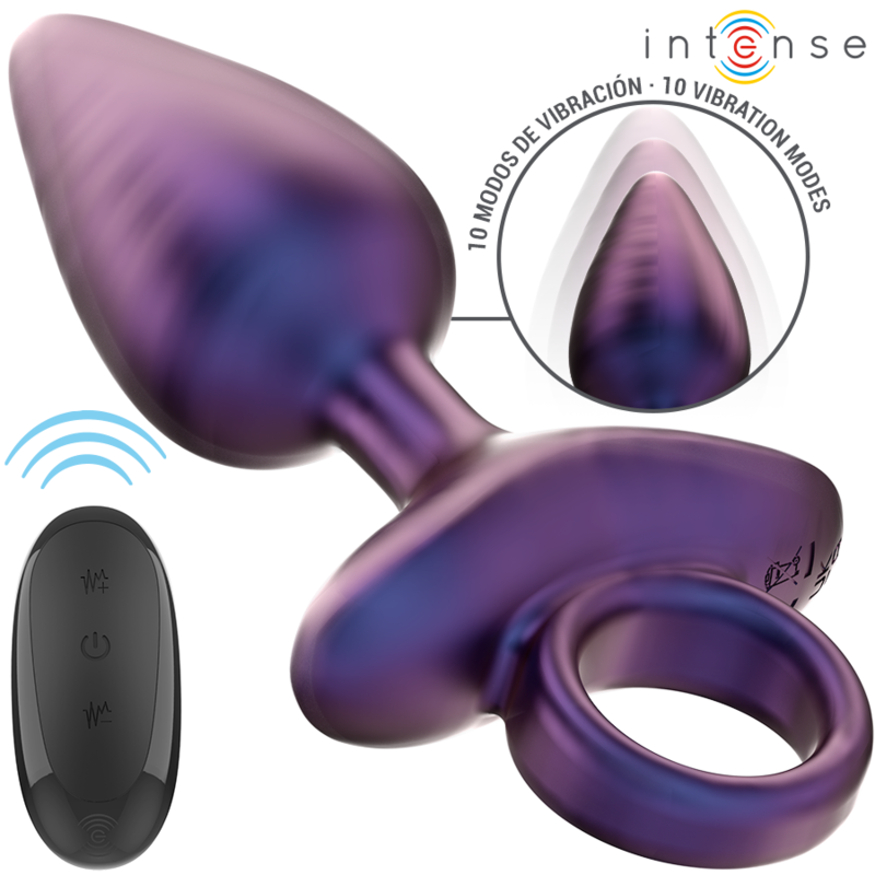INTENSE - MICHAEL PLUG ANAL VIBRANT MODÈLE 2 TÉLÉCOMMANDE – Image 6