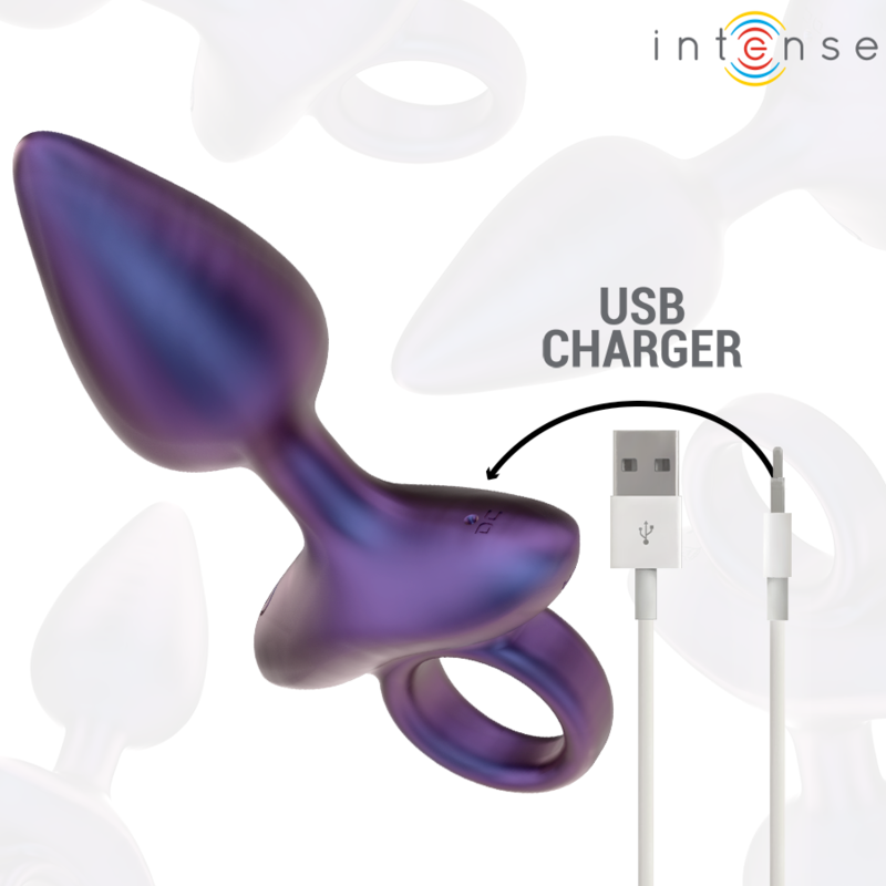 INTENSE - MICHAEL PLUG ANAL VIBRANT MODÈLE 2 TÉLÉCOMMANDE – Image 8