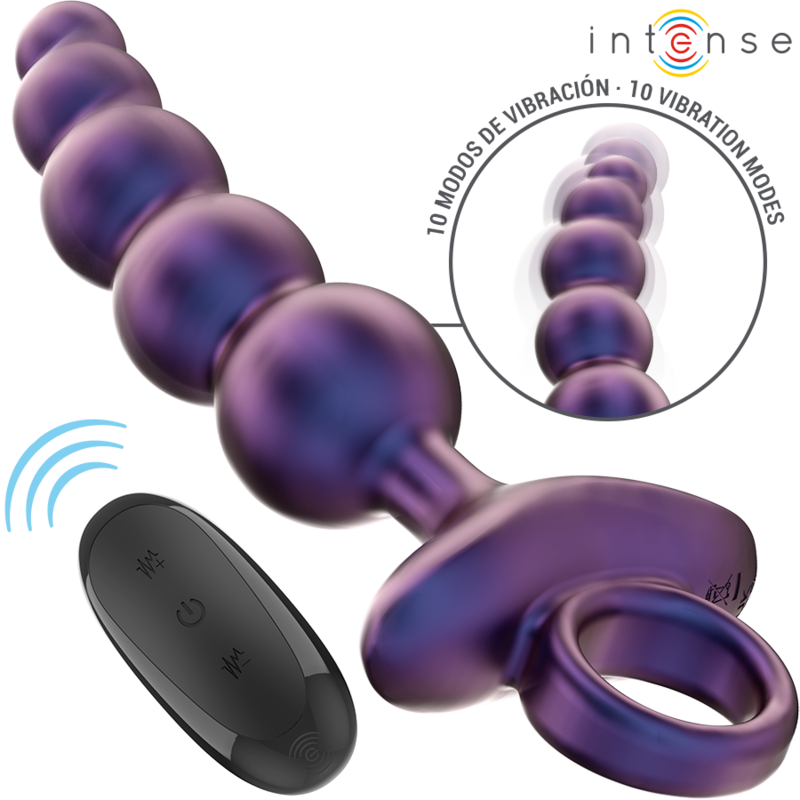 INTENSE - TITO PLUG ANAL VIBRANT MODÈLE 3 TÉLÉCOMMANDE – Image 2