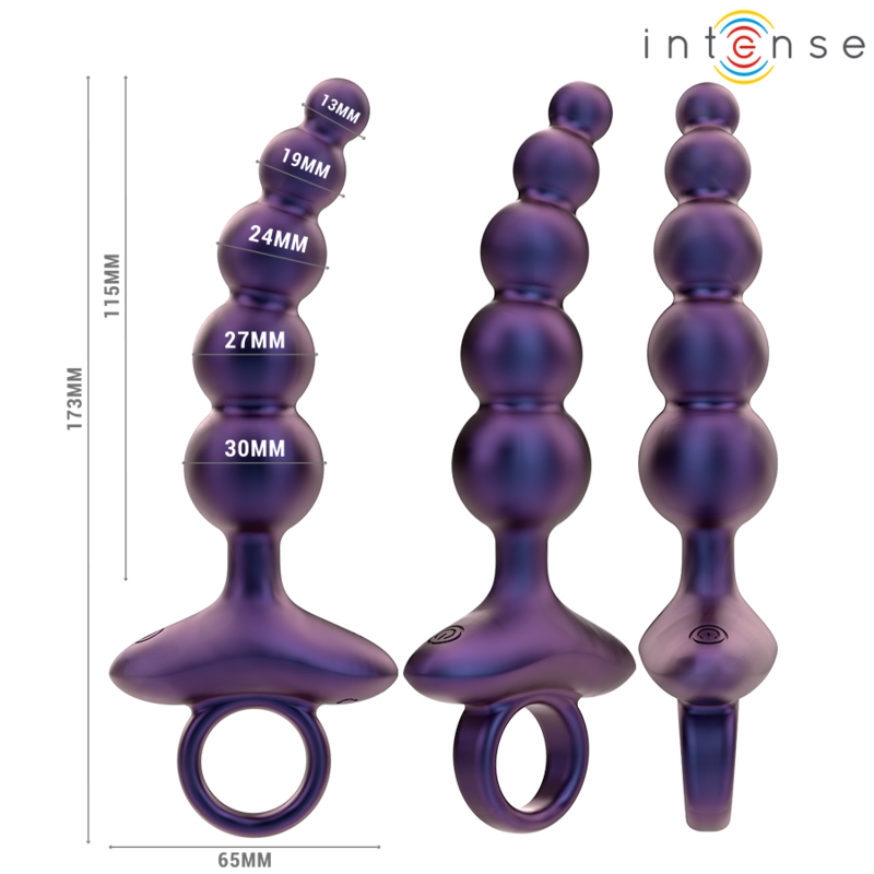 INTENSE - TITO PLUG ANAL VIBRANT MODÈLE 3 TÉLÉCOMMANDE – Image 4