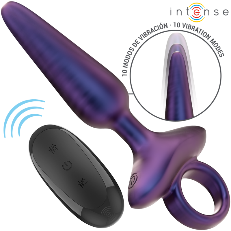 INTENSE - MARLON PLUG ANAL VIBRANT MODÈLE 4 TÉLÉCOMMANDE – Image 3