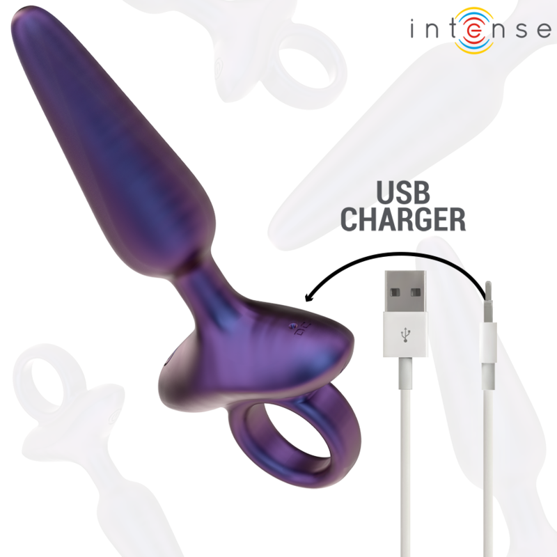 INTENSE - MARLON PLUG ANAL VIBRANT MODÈLE 4 TÉLÉCOMMANDE – Image 8