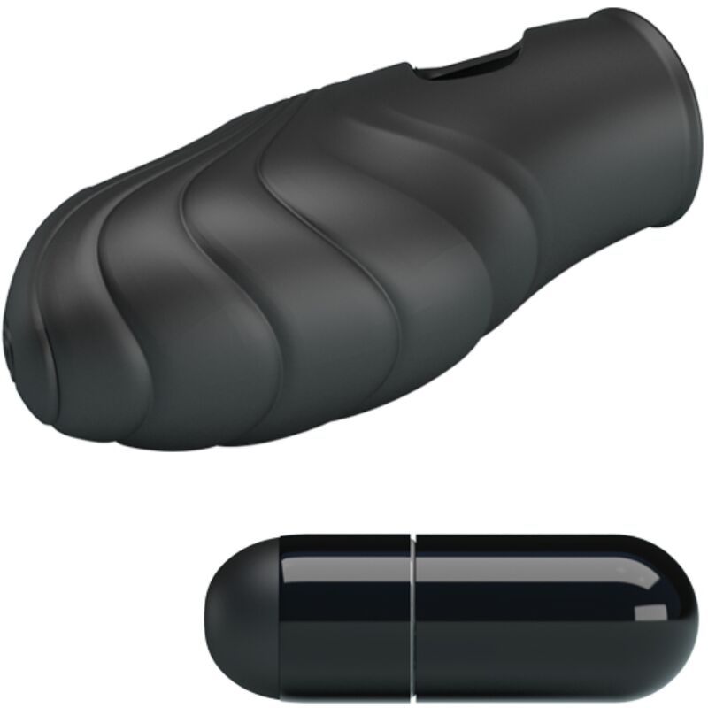 PRETTY LOVE - LICH SILICONE DEDO VIBRADOR PRETO - Image 7