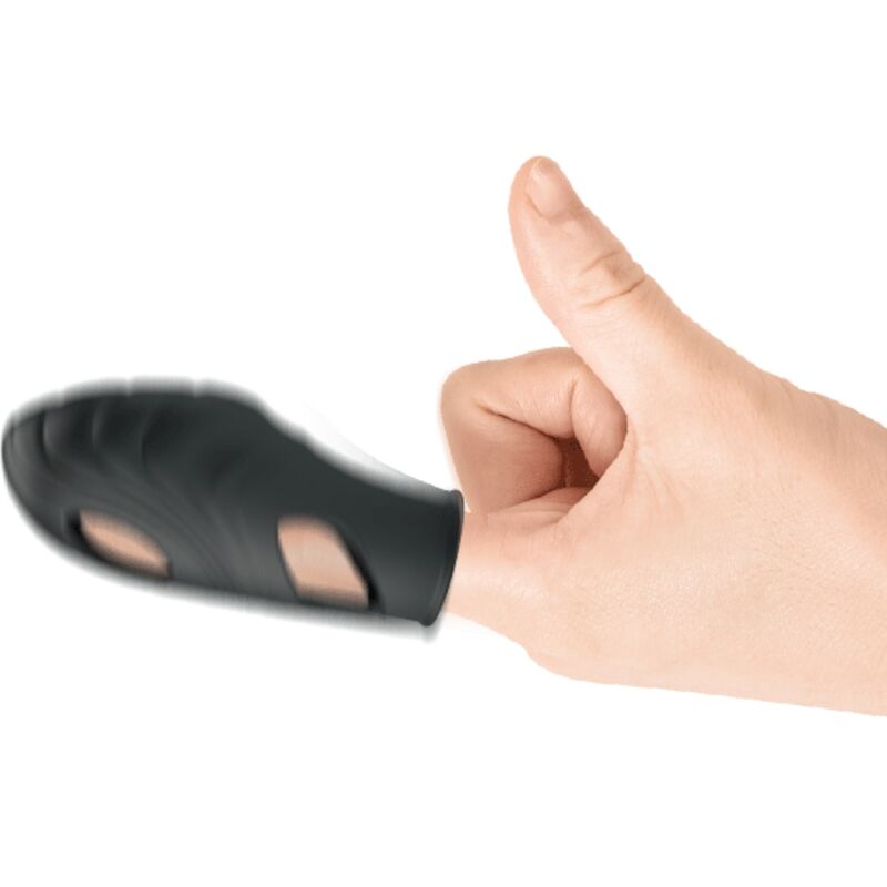 PRETTY LOVE - LICH SILICONE DEDO VIBRADOR PRETO - Image 3