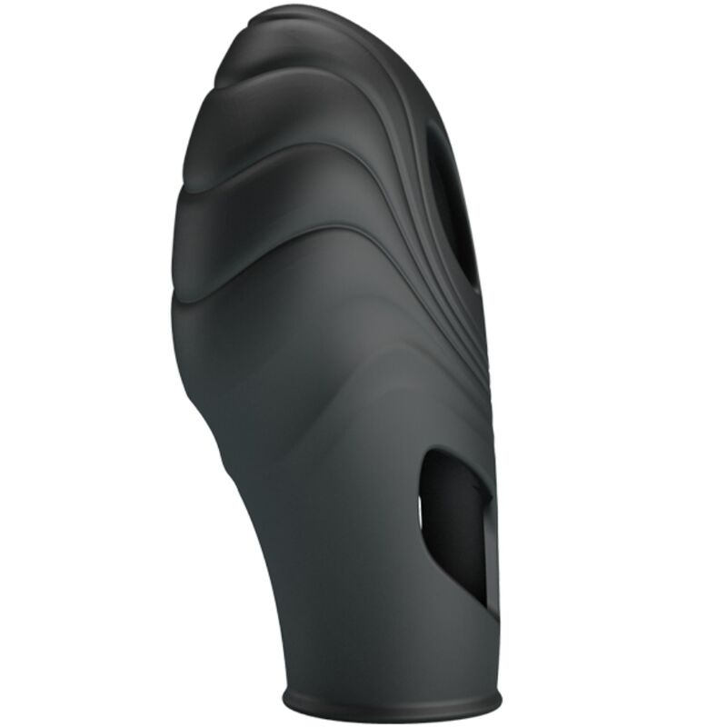 PRETTY LOVE - LICH SILICONE DEDO VIBRADOR PRETO - Image 5