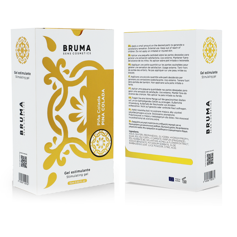 BRUMA - ONAGRA ORGASM GEL SABOR PIÑA COLADA - Imagen 7