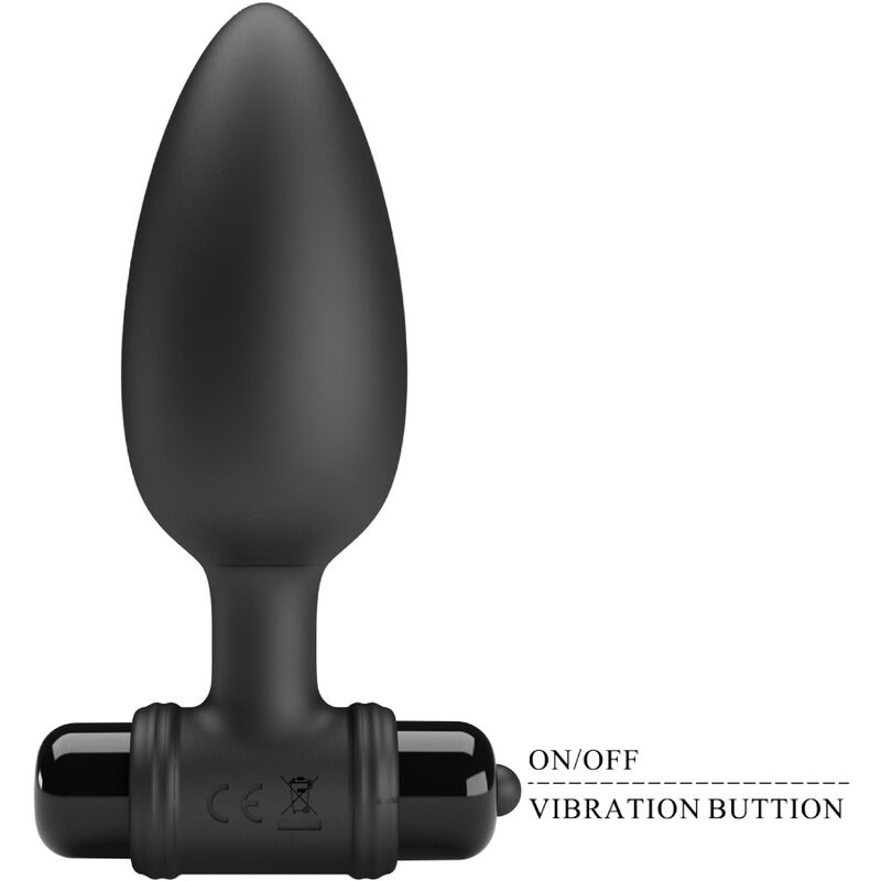 PRETTY LOVE - VIBRA BUTT PLUG 2 ANAL PLUG 10 VIBRATIONEN SCHWARZ – Bild 4