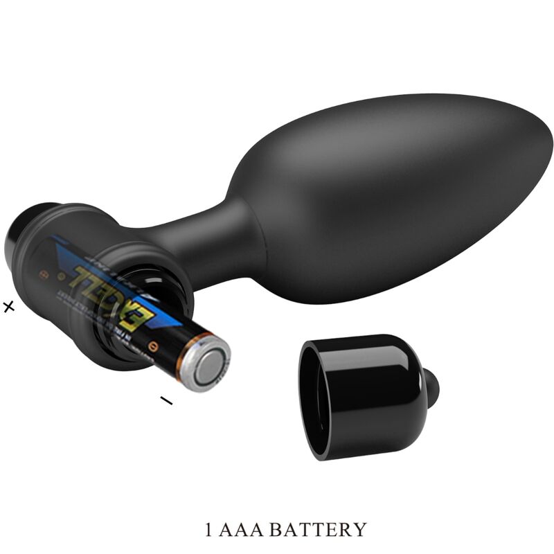 PRETTY LOVE - VIBRA BUTT PLUG 2 ANAL PLUG 10 VIBRATIONEN SCHWARZ – Bild 6