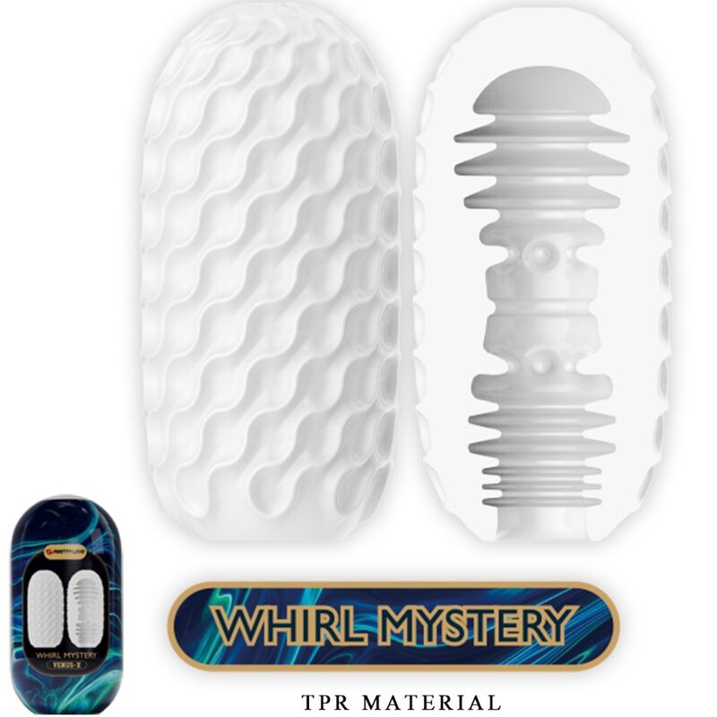PRETTY LOVE - VENUS X 15 MASTURBATEURS HOMMES EN SILICONE BLANC – Image 2