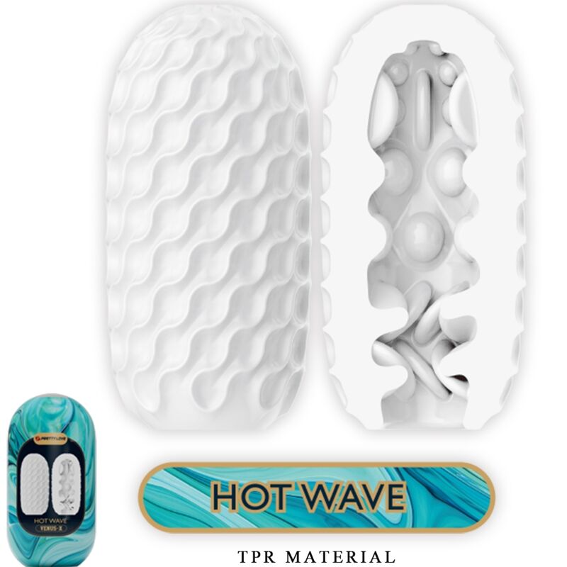 PRETTY LOVE - VENUS X 15 MASTURBATEURS HOMMES EN SILICONE BLANC – Image 6