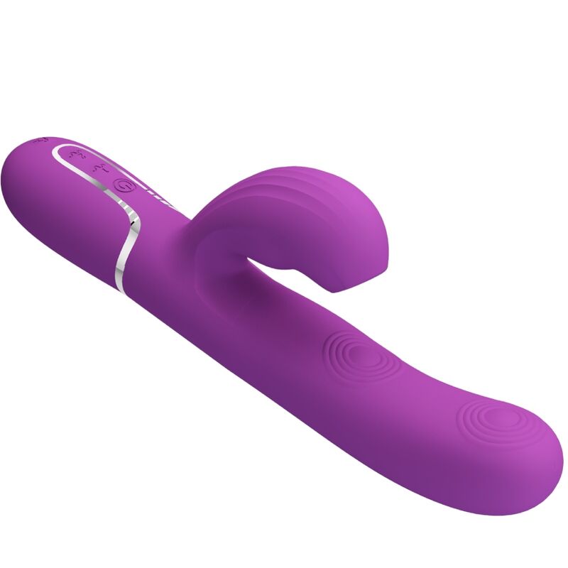 PRETTY LOVE - VIBRATEUR LAPIN MULTIFONCTION 3 EN 1 PERLITA VIOLET – Image 5