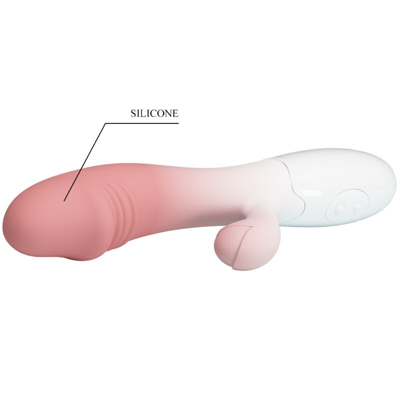 PRETTY LOVE - SNAPPY RABBIT VIBRATOR 30 VIBRATIONEN ROSA – Bild 2