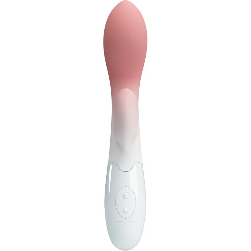 PRETTY LOVE - VIBRATEUR POINT G LUMINEUX + STIMULATEUR DE CLITORIS 30 VIBRATIONS ROSE – Image 4