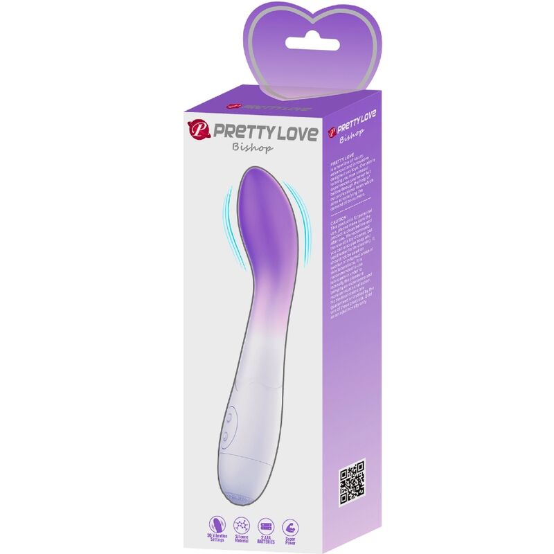 PRETTY LOVE - VIBRATEUR POINT G BISHOP 30 VIBRATIONS VIOLET – Image 6