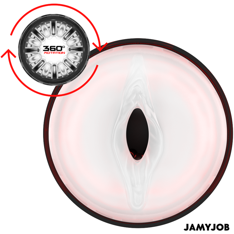 JAMYJOB - STORM MASTURBADOR VAGINA AUTOMÁTICO 10 MODOS ROTACIÓN Y EMPUJE - Imagen 3