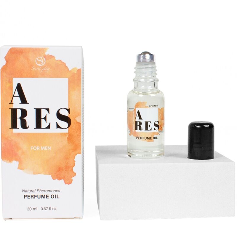 SECRETPLAY - ARES PROFUMO NATURALE FEROMONI IN OLIO PER UOMO 20 ML - immagine 2