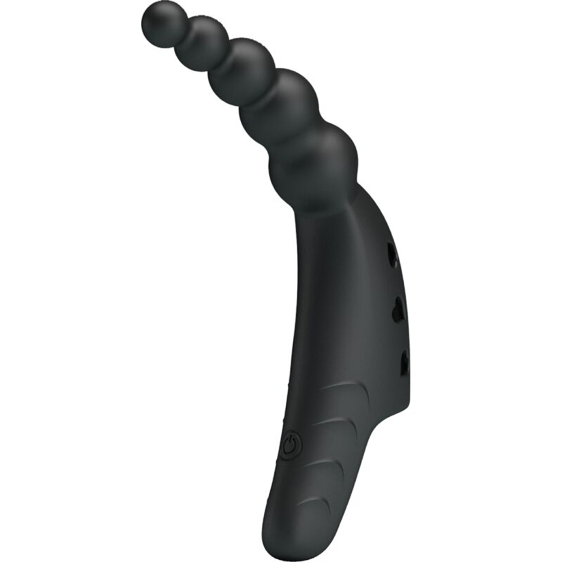 PRETTY LOVE - JORDIN VIBRADOR DE DEDO 10 VIBRACIONES NEGRO - Imagen 9