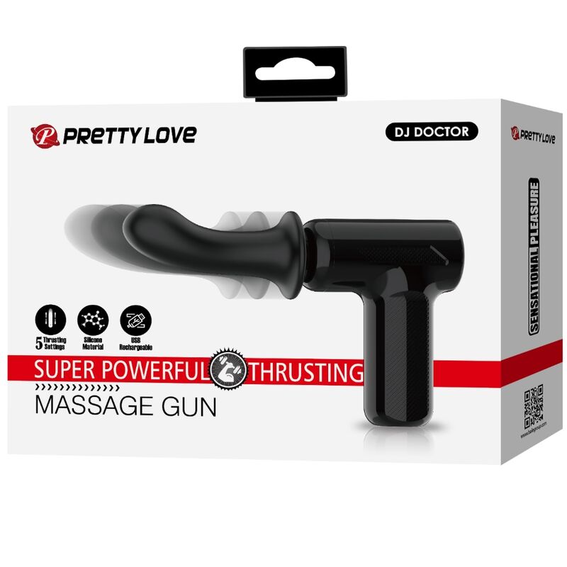 PRETTY LOVE - MASSEUR DJ DOCTOR 5 RÉGLAGES NOIR – Image 10