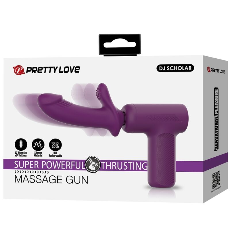 PRETTY LOVE - MASSEUR DJ SCHOLAR 5 RÉGLAGES VIOLET – Image 9