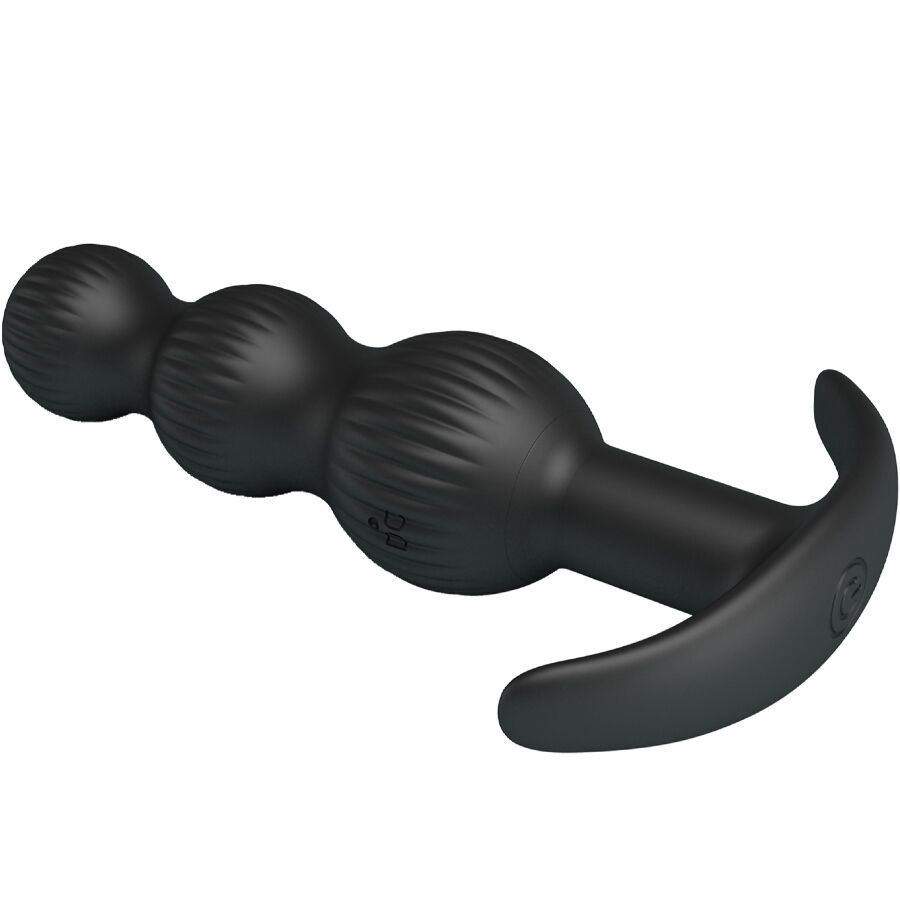 PRETTY LOVE - SIDNEY VIBRATORE ANALE 10 VIBRAZIONI NERO - immagine 2