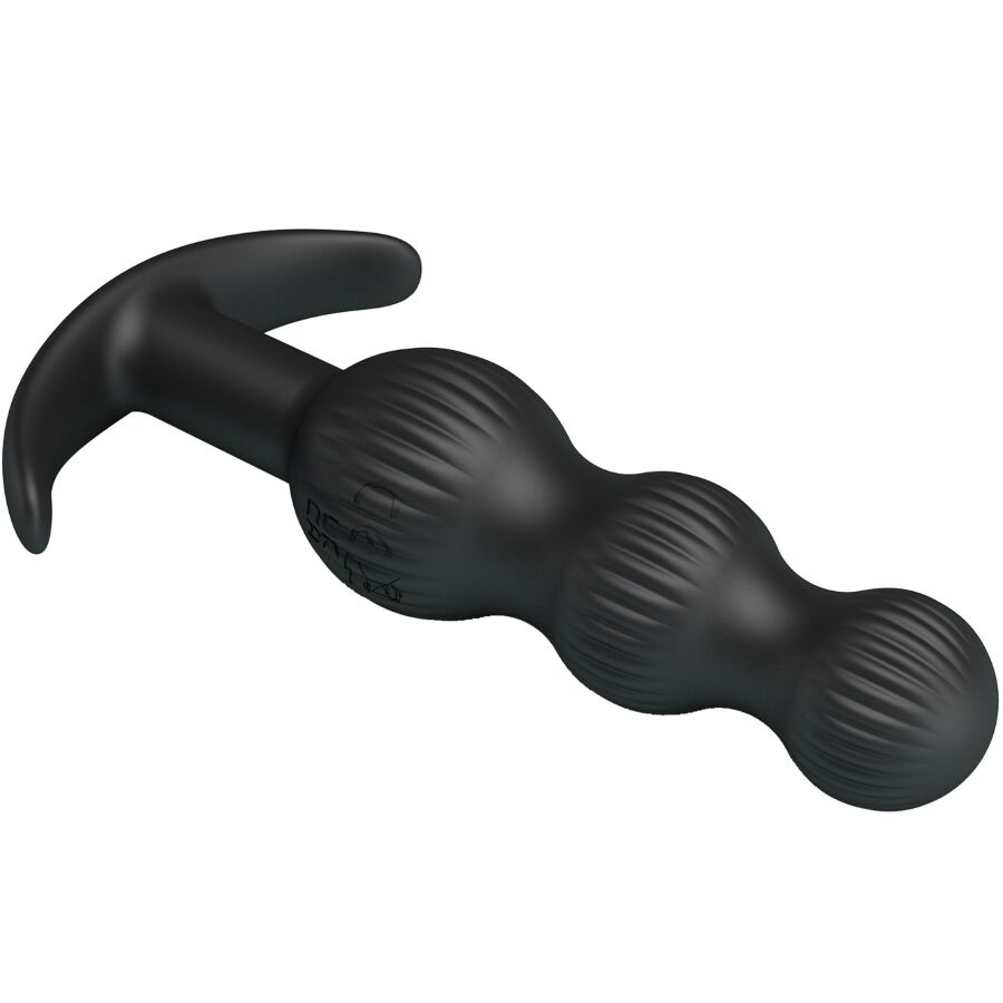 PRETTY LOVE - SIDNEY VIBRATORE ANALE 10 VIBRAZIONI NERO - immagine 3
