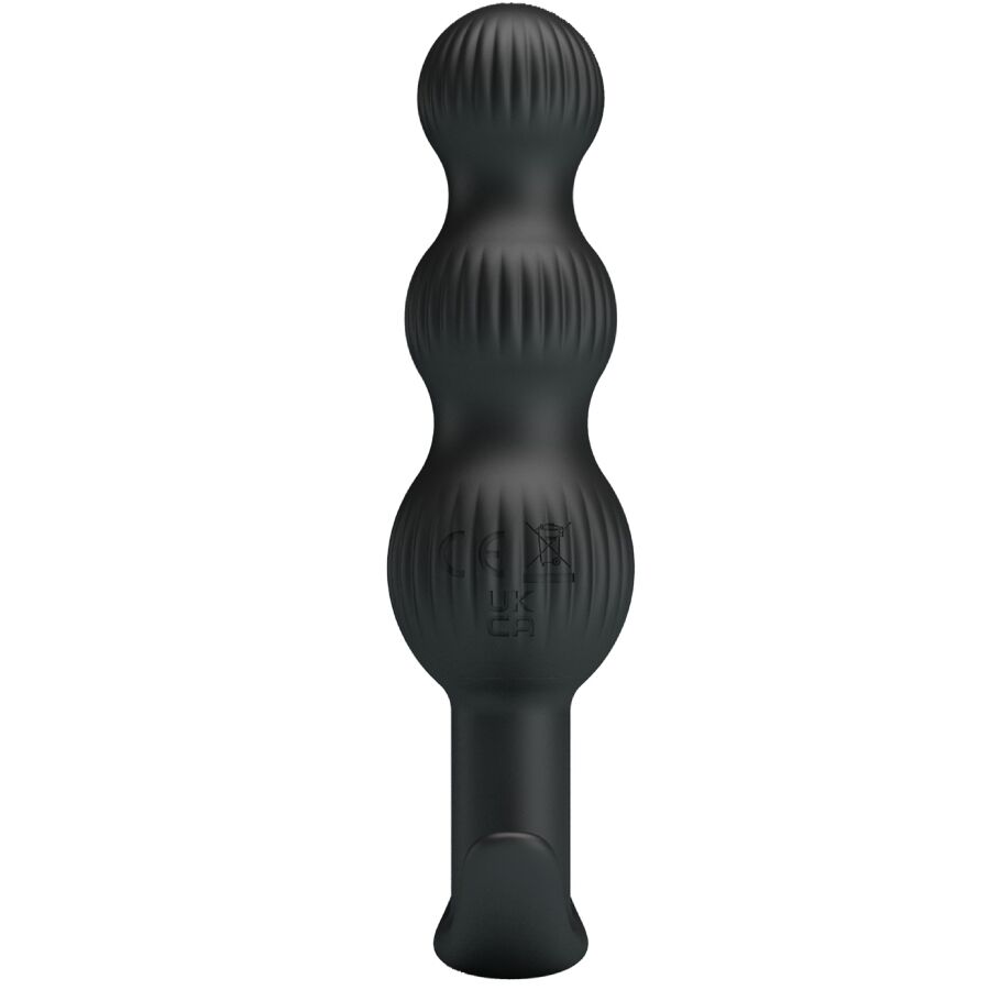 PRETTY LOVE - SIDNEY VIBRATORE ANALE 10 VIBRAZIONI NERO - immagine 7