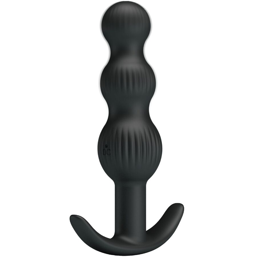 PRETTY LOVE - SIDNEY VIBRATORE ANALE 10 VIBRAZIONI NERO - immagine 9