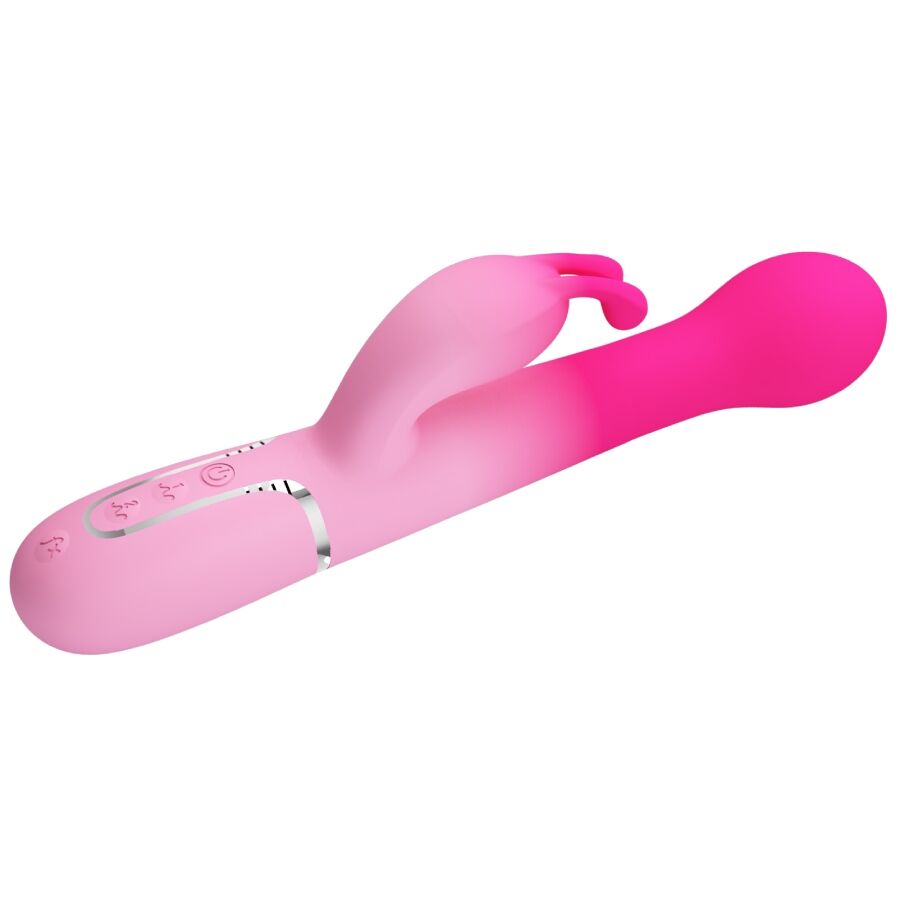 PRETTY LOVE - VIBRATEUR LAPIN MULTIFONCTION 3 EN 1 DEJON ROSE – Image 8