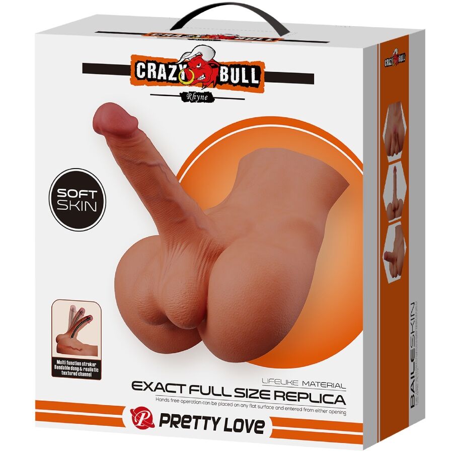 CRAZY BULL - MASTURBADOR REALISTA NATURAL RHYNE BACK - Image 9