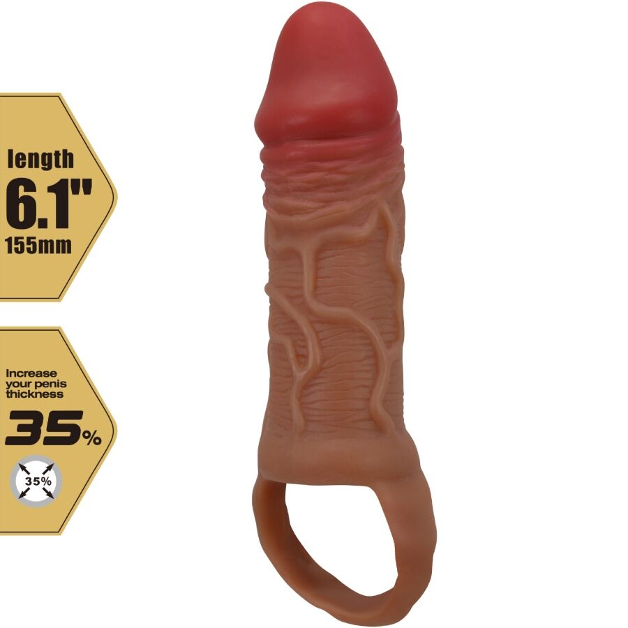 PRETTY LOVE - MANCHON PENIS PEIRRE 10 CM – Image 3